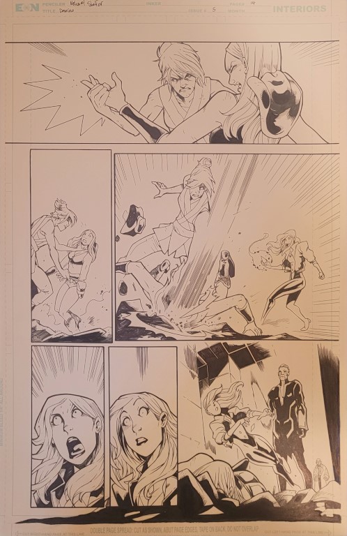 Domino 5 pg. 14 by A: Michael Shelfer Layouts: David Baldeon